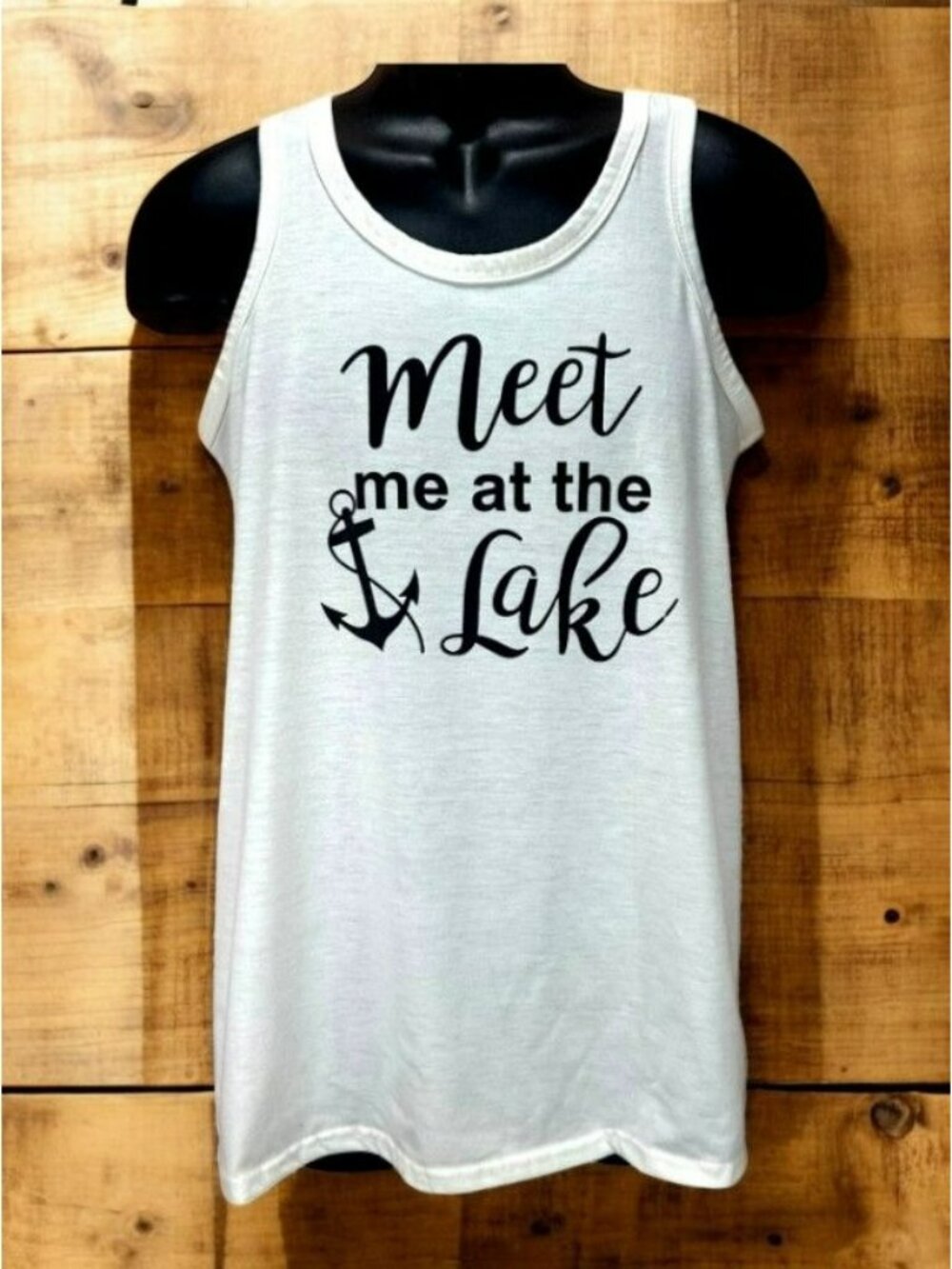 "Meet Me At The Lake" Tank Top Medium